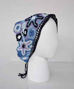 Crocheted headscarf (Starfish)