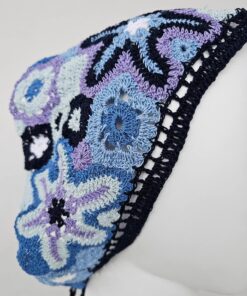 Alternative view of Crocheted headscarf (Starfish)