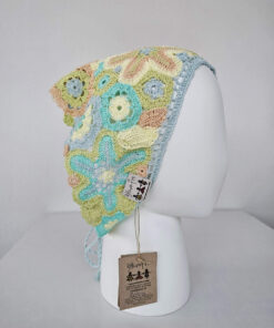Crocheted headscarf (Starfish)