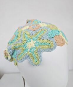 Crocheted headband (Starfish)