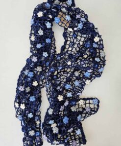 Alternative view of Crocheted scarf (Network - Flowers)