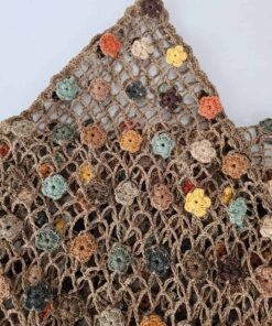 Alternative view of Crocheted scarf (Network - Flowers)