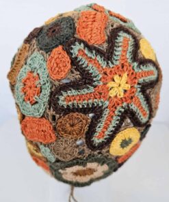 Alternative view of Crochet colorful hat (Starfish)