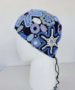 Crochet colorful hat (Starfish)