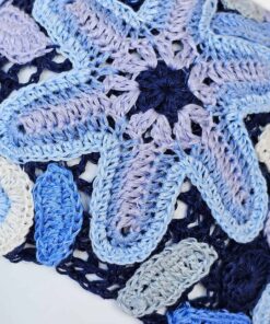 Alternative view of Crochet colorful hat (Starfish)