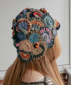Alternative view of Crochet hat with details