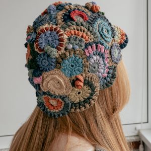 Alternative view of Crochet hat with details