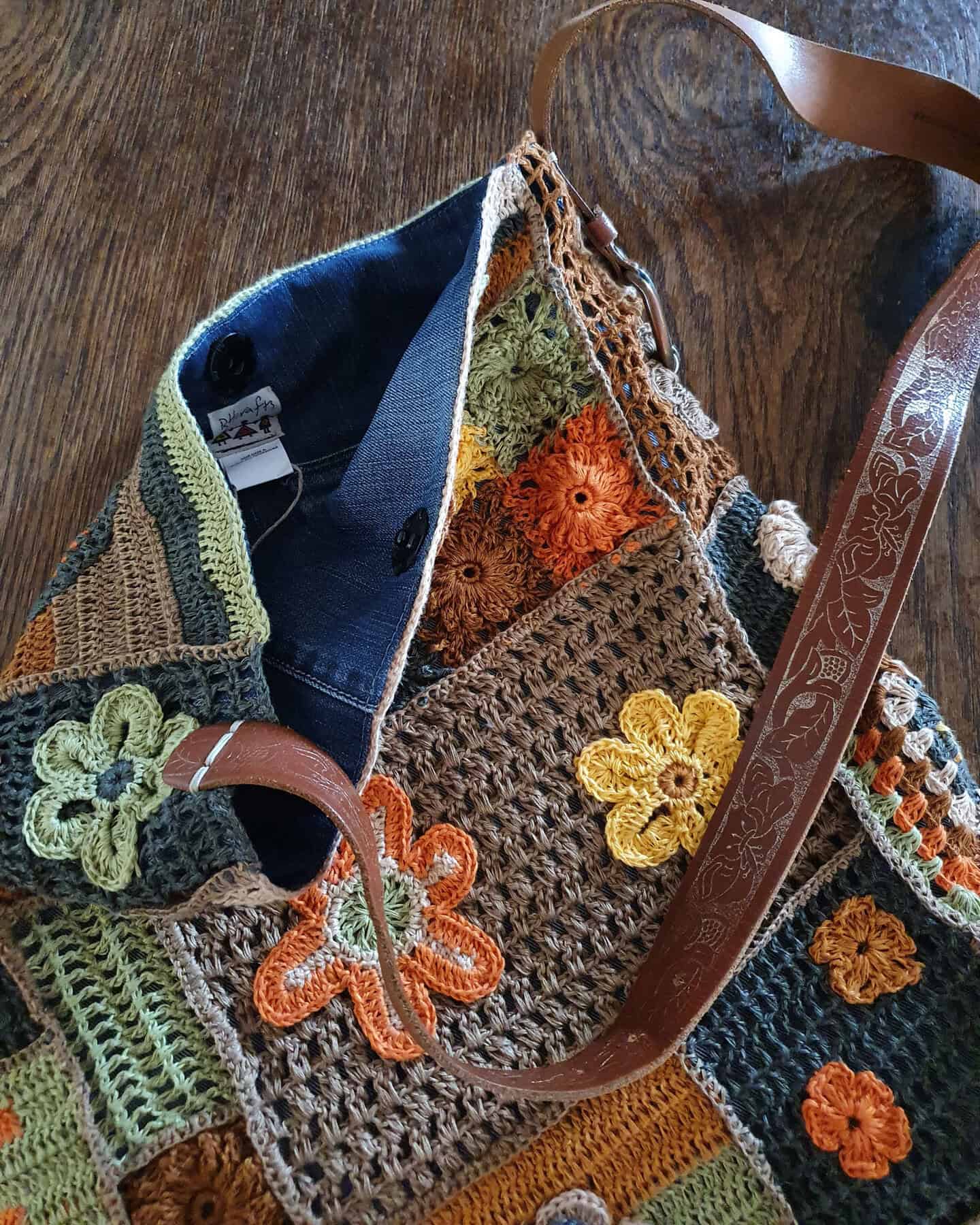 handmade Boho Shoulder Bag