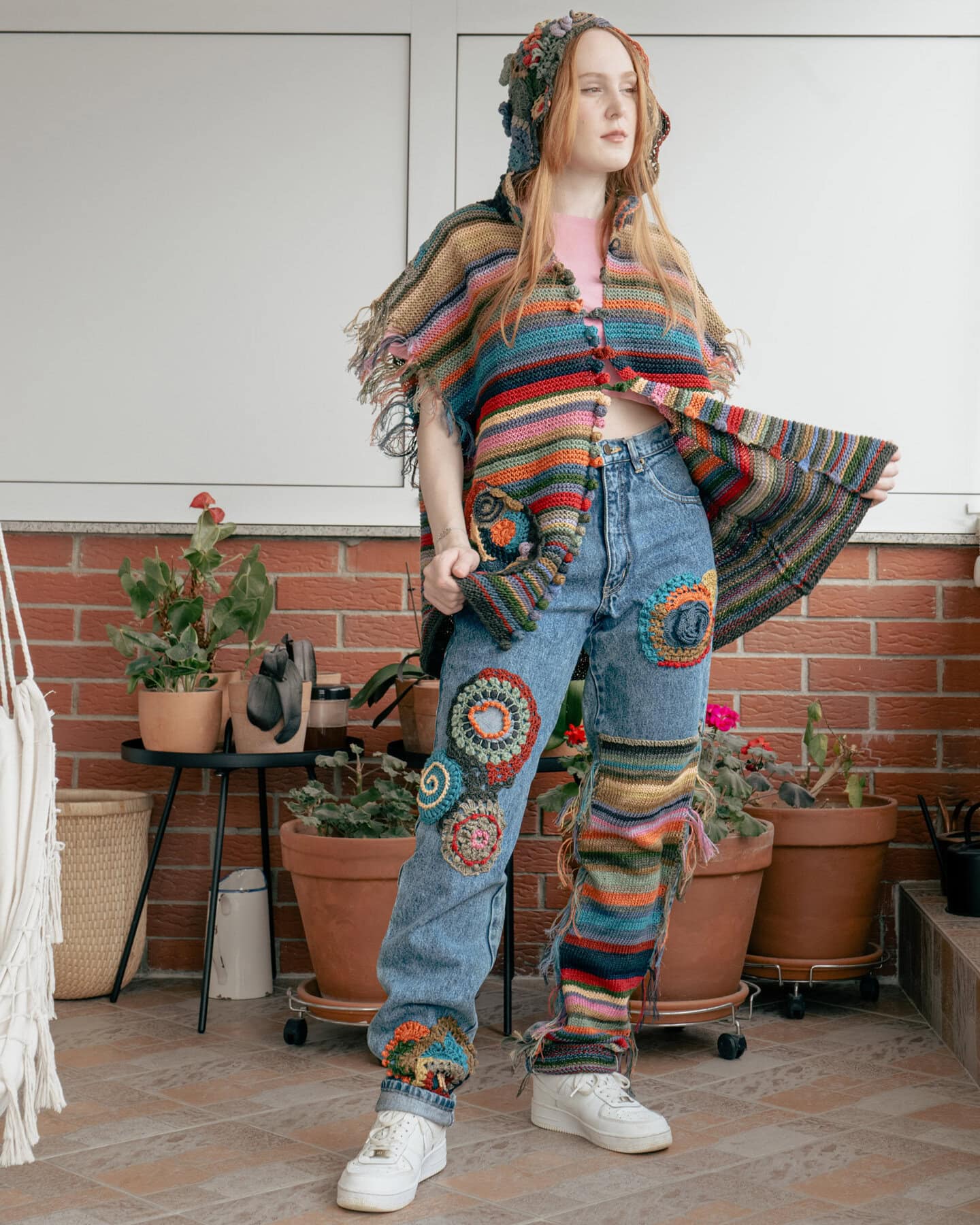 Knitted-crocheted vest/jacket - Image 3