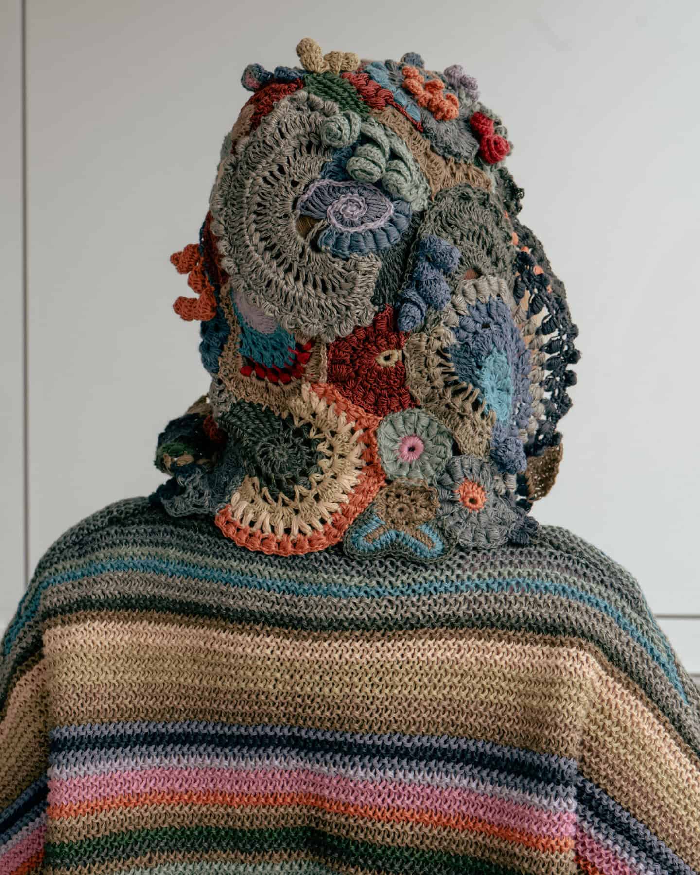 Knitted-crocheted vest/jacket - Image 7