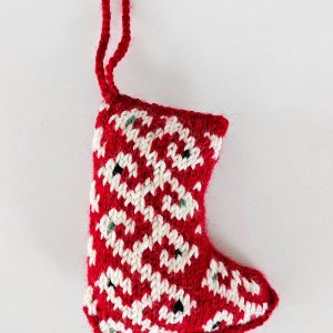 Handmade mini Christmas stocking ornaments – BHcrafts fair-trade