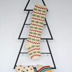 Handcrafted Christmas Stocking - Chevron Style
