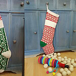 Custom order - 3 Christmas stockings