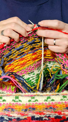 Knitting Stories Into Every Stitch