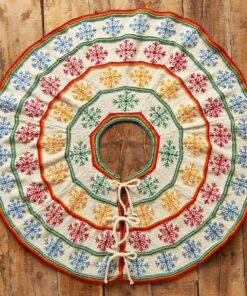 Sundance Christmas Tree Skirt Snowflake made by BHcrafts
