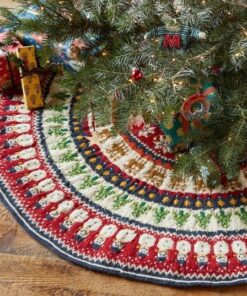 Sundance Christmas Tree Skirt Snowmen made by BHcrafts