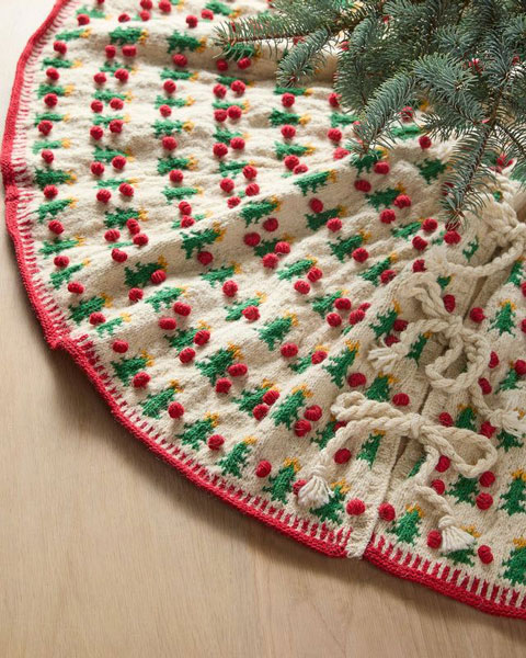 Sundance Christmas Tree Skirt Trees made by BHcrafts
