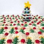 Set of Pillowcase and Christmas Tree