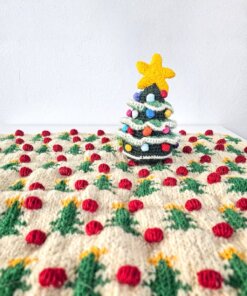 Set of Pillowcase and Christmas Tree