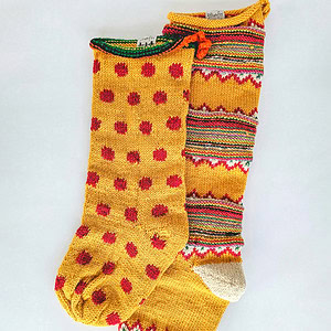 Handcrafted Christmas Stockings Set of Two