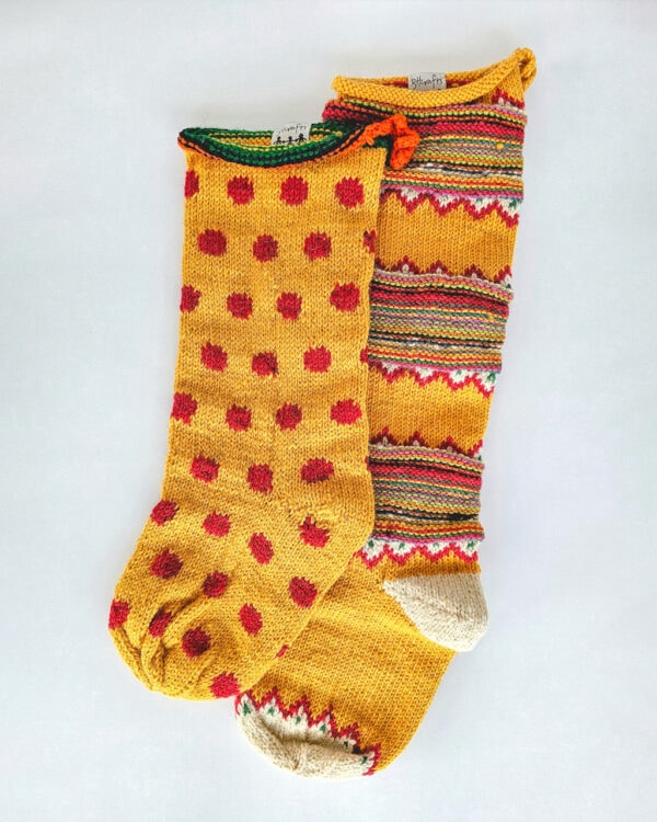 Handcrafted Christmas Stockings Set of Two