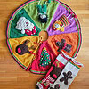 Bundle of Christmas Tree Skirt and Two Christmas Stockings