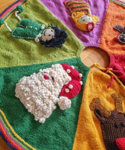 Alternative view of Bundle of Christmas Tree Skirt and Two Christmas Stockings