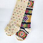 Crocheted Christmas Stockings Bulk of Two