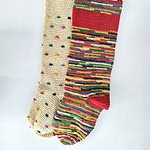 Crocheted Christmas Stockings Bundle of Two