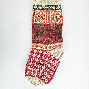 Custom Name Embroidery on holiday tree stocking, a charming detail ensuring each Christmas stocking is truly unique.