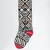 eco-friendly fair trade holiday tree stockings in Jacquard pattern, perfect choice for coming Christmas