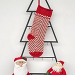 Personalized Christmas Stockings Fishbone