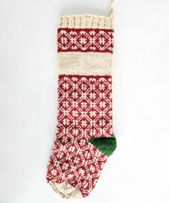 Handmade Christmas Stocking, Fair-Trade with option to add s custom name