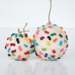 Handmade Christmas Balls - Ornament Set