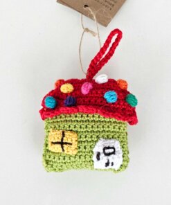 Crocheted Christmas Ornament Set - Holiday House