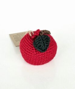 Alternative view of Crocheted Christmas Apple - Ornament Set