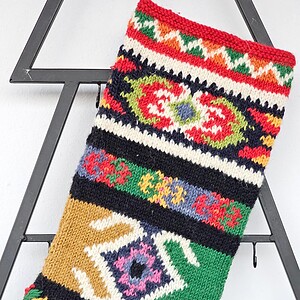 Alternative view of Artisan Made Christmas Holiday Stocking - Traditional