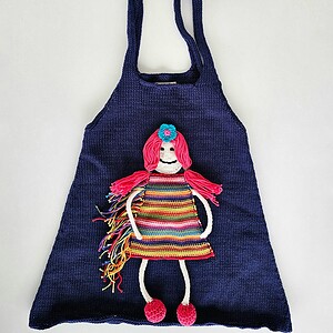 Alternative view of Knitted Girls Dress with Matching Purse