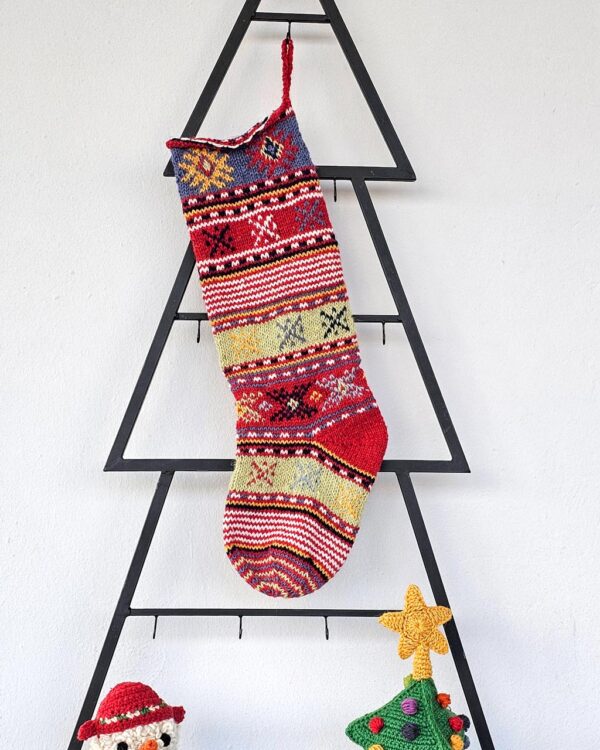 Red Traditional Christmas Stocking