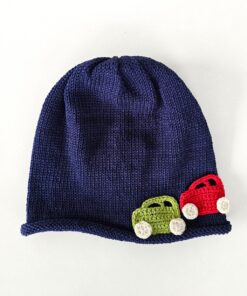 Alternative view of Boys Sweater with Matching Cap - Cars