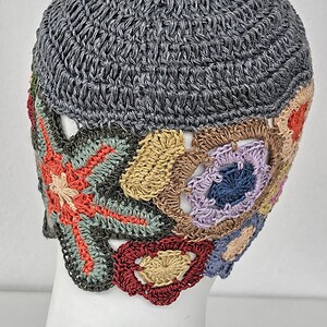 Alternative view of Hand Crocheted Hat with Starfish