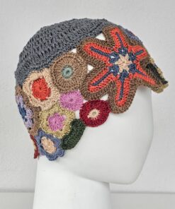 Hand Crocheted Hat with Starfish