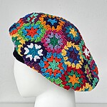 Hand Crocheted Stylish French Beret