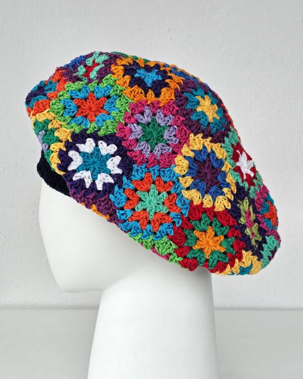 Hand Crocheted Stylish French Beret