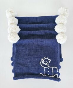 Hand Knit Boy's Cotton Hat
