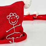 Hand Knit Cotton Hat