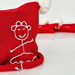 Hand Knit Cotton Hat