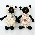 Handmade Crochet Sheep Soft Toy