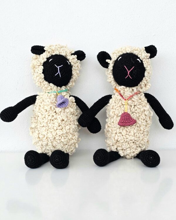 Handmade Crochet Sheep Soft Toy