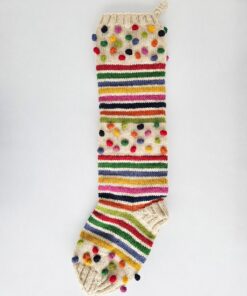 Alternative view of Set of 5 Handmade Christmas Stockings